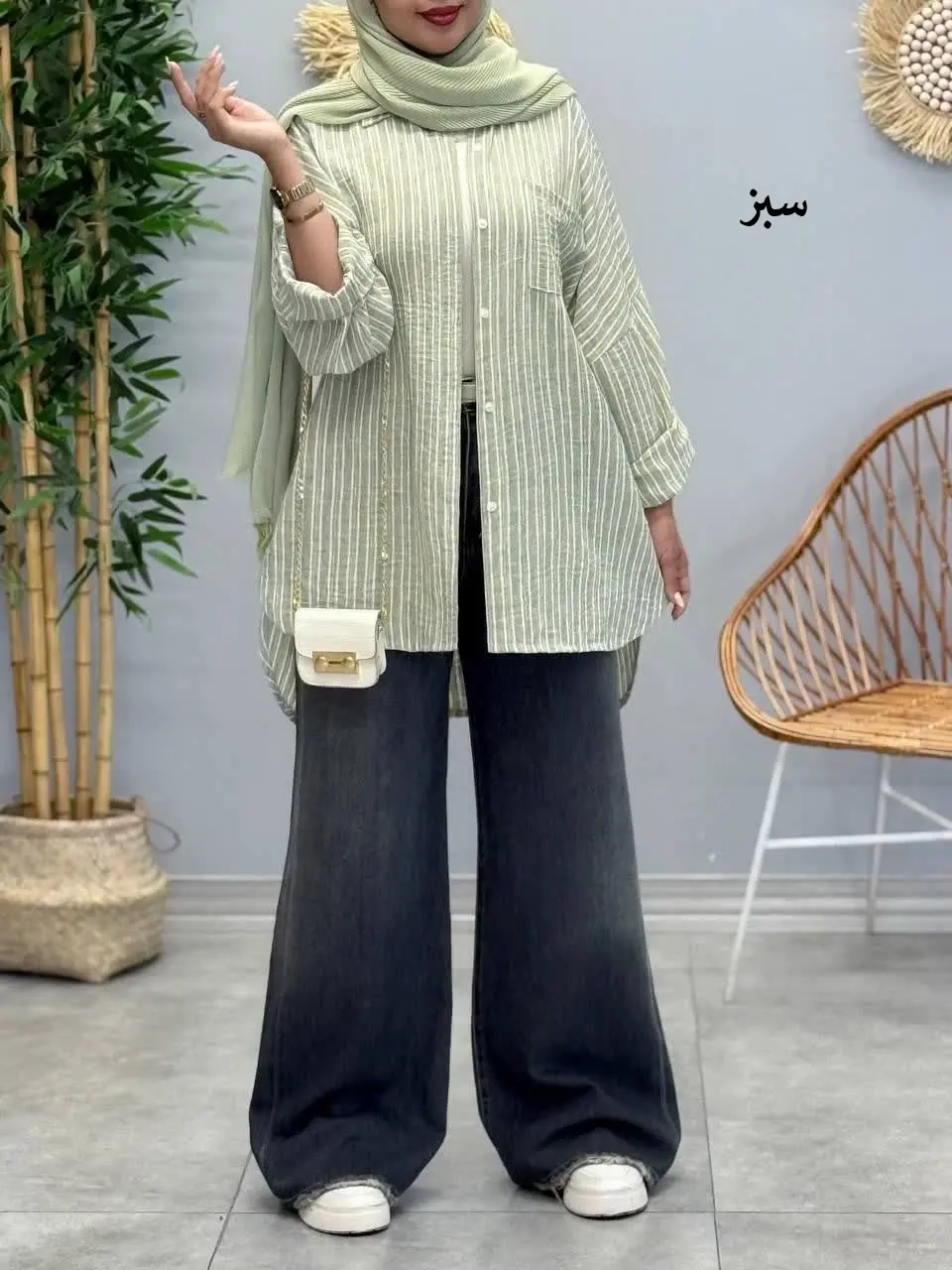 3483-شومیز لینن دیپلمات